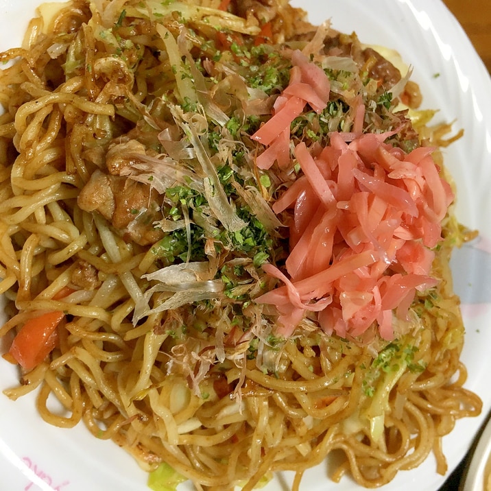 シンプル焼きそば